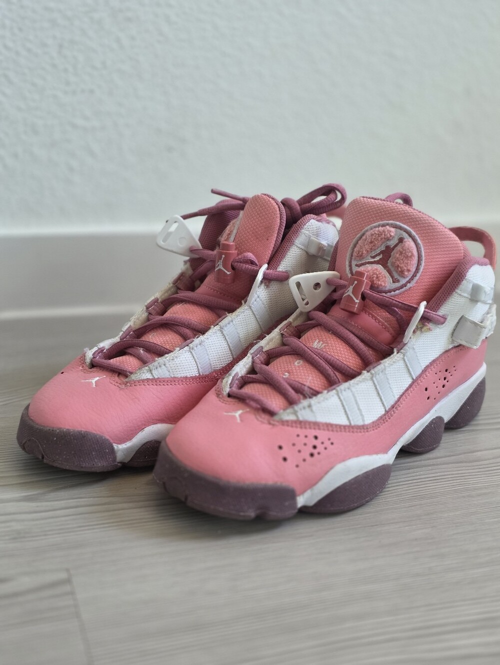 Jordan 6 Rings GS  Coral Chalk Shoes For Kids